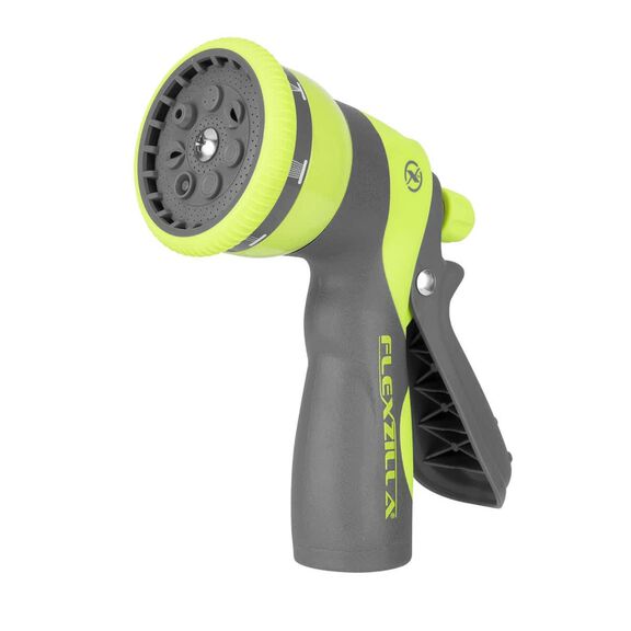 Flexzilla Garden Hose Nozzle, Heavy Duty 7-Pattern Adjustable Pistol Grip image number 0