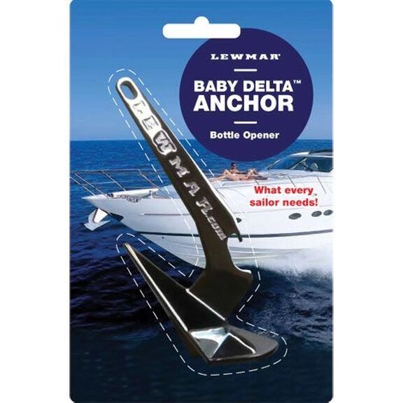 Baby Delta Anchor Bottle Opener image number 0