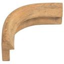 Teak Rail Molding, Outside Corner, 13/16" x 1 5/8" image number 2