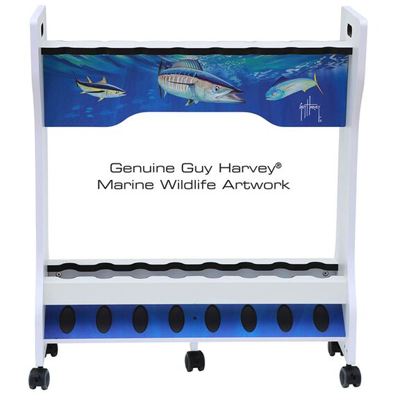 Guy Harvey 16 Rod Rolling Rack image number 0