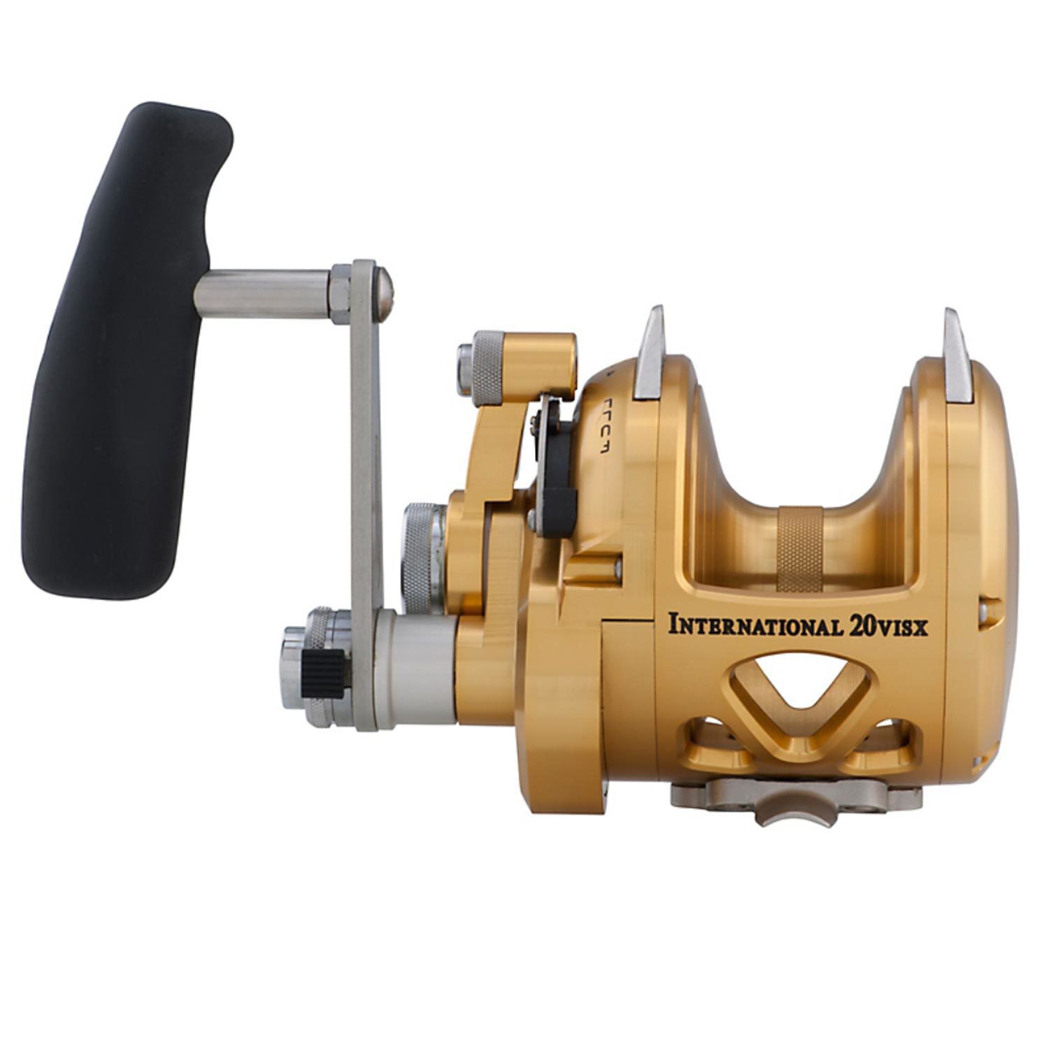 PENN International® 20VISX 2-Speed Conventional Reel, Gold