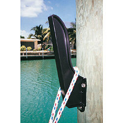 Store your Dock Lines Ropes White Dock Piling Line Holder 