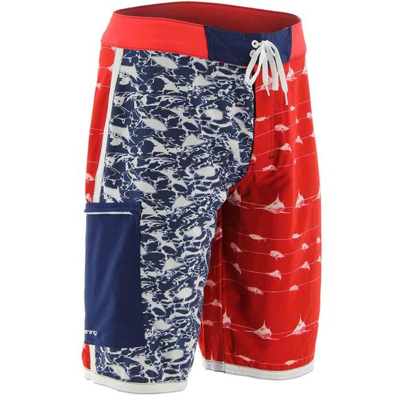 Men's KC Scott Flag Board Shorts image number 0