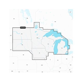 Navionics+ US005R U.S. North, Electronic Chart