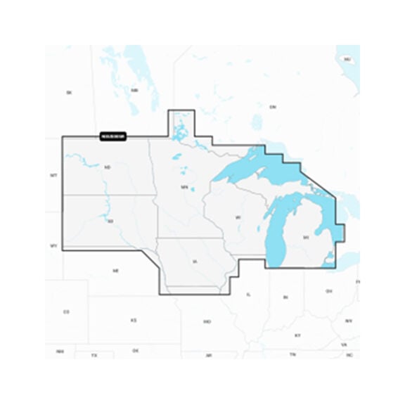 Navionics+ US005R U.S. North, Electronic Chart image number 0