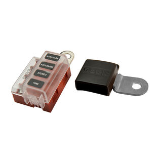 Ring Terminal Fuse Block and Busbar Kit, Battery Mount