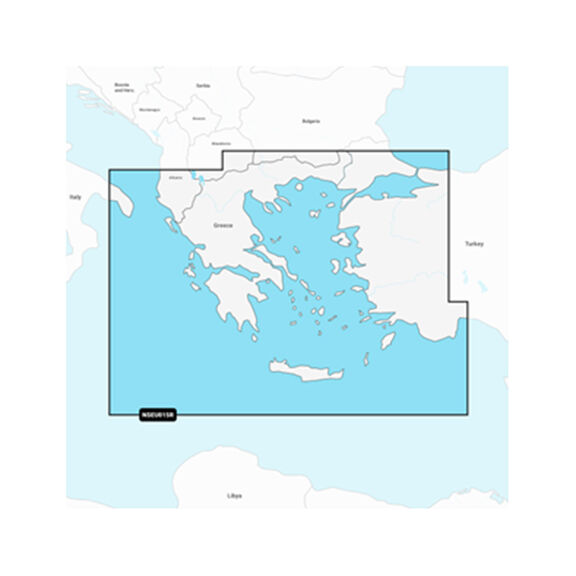 Navionics+ EU015R Aegean Sea, Sea of Marmara, Electronic Chart image number 0