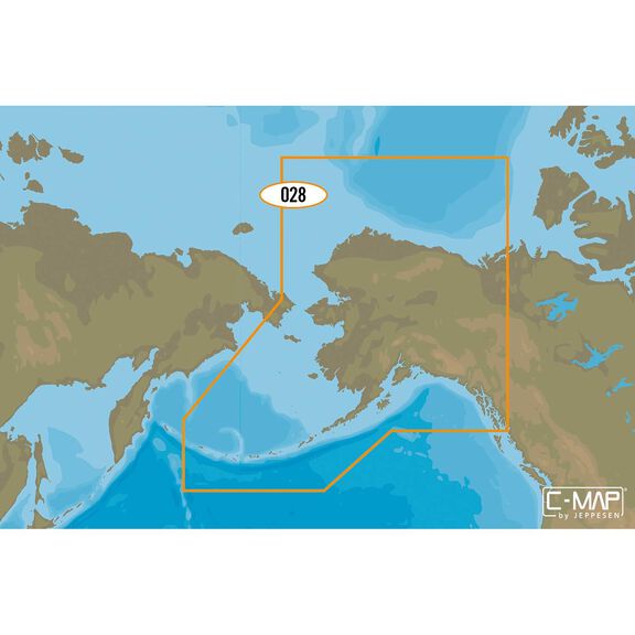NA-Y028 Alaska C-MAP MAX-N+ Chart C-Card image number 0