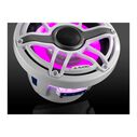 M6-880X-S-GwGw-i 8.8" Marine Coaxial Speakers, White Sport Grilles with RGB LED Lighting image number 6