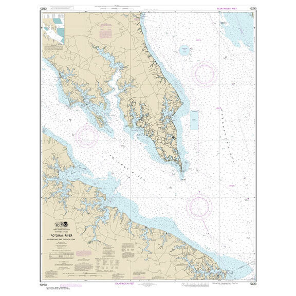 #12233 Potomac River Chesapeake Bay to Piney Point image number 0