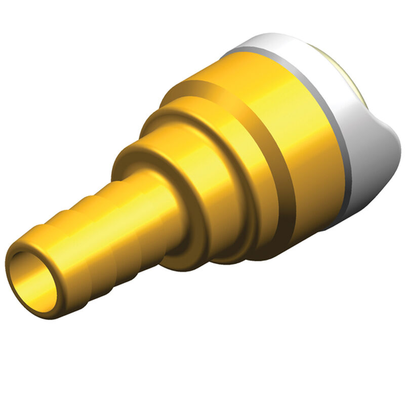 Hose Connector Tube 15mm to 1/2" (Brass) image number 0