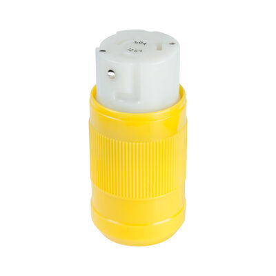 Female Connector, 50A 125V, Yellow