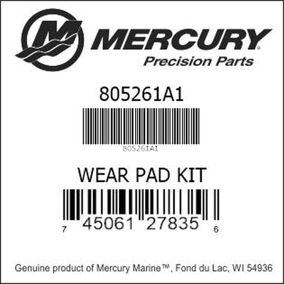 Wear Pad Kit Bravo image number 2