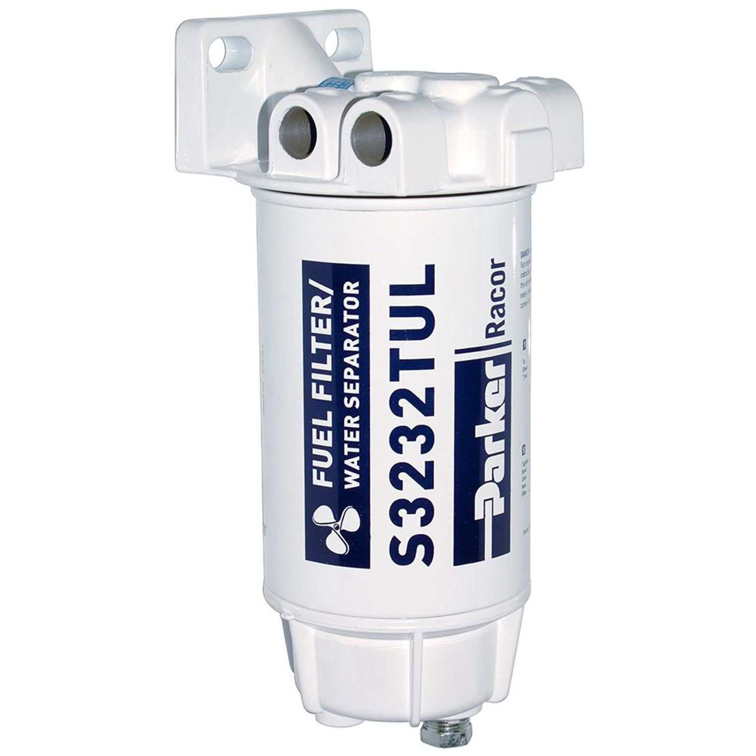 660R-RAC-02 Spin-On Fuel Filter/Water Separator with Metal Bowl
