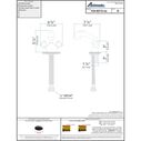 Trinidad Head/Shower Combo Faucet Small Black Sprayer No Hook, 6' Black Rubber Hose Chrome/Black image number 3