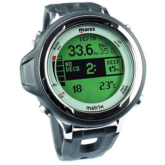 Matrix Wrist-Mounted Dive Computer, Black image number 0