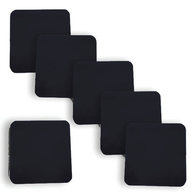 3 1/4" x 3 1/4" BixStix Non-Slip Pads, Set of 6, Black