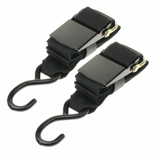 4' Trailer Transom Tie Down Straps, Pair