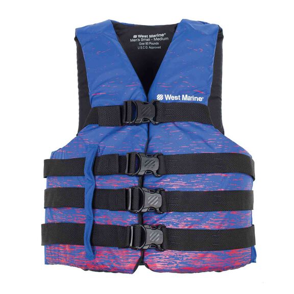 Men's Nylon Water Ski Life Jackets image number 0