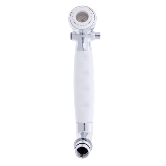 Classic Sprayer for Faucet, 15/1-M w/Locking Teeth Chrome/Arctic White image number 2