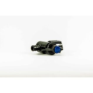 1/2" Barb x 1/2"FPT SW Stop Valve, Blue