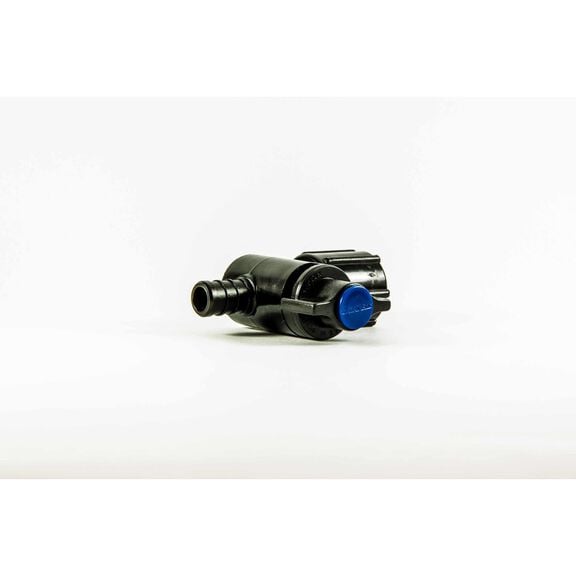 1/2" Barb x 1/2"FPT SW Stop Valve, Blue image number 0