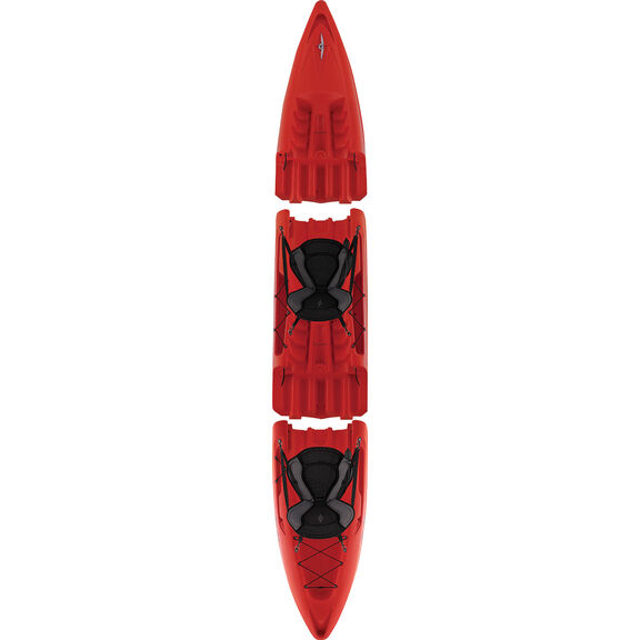 Tequila! GTX Tandem Modular Sit-On-Top Kayak, Red image number 1