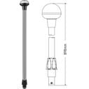 SEAFLO 02 Series 36 In All-Around LED Pole Navigation Light 12V for Boats Up to 65 Ft image number 1