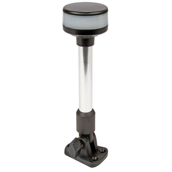 Base Mount Fold-Down LED All-Round Navigation Pole Light 24", 2 Nautical Miles Visibility image number 0