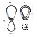 FlipOut&trade; Dual Carabiner image number 6