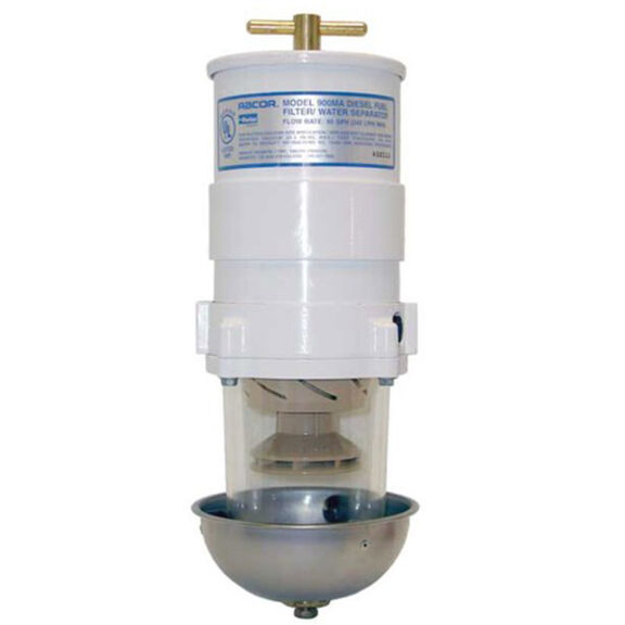 Marine 900 Turbine Series Fuel Filter/Water Separator, 10-Micron image number 1