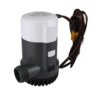 COMMODORE 2000 GPH / 24V A31-Series Non-Automatic Bilge Pump &ndash; High-Capacity, Dual-Outlet
