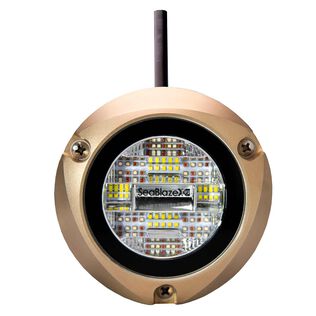Zambezi X2 Surface Mount Underwater Pontoon Light, 6,000 Lumen, RGBW Spectrum