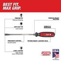 3/8" Slotted 8" Cushion Grip Screwdriver (USA) image number 1