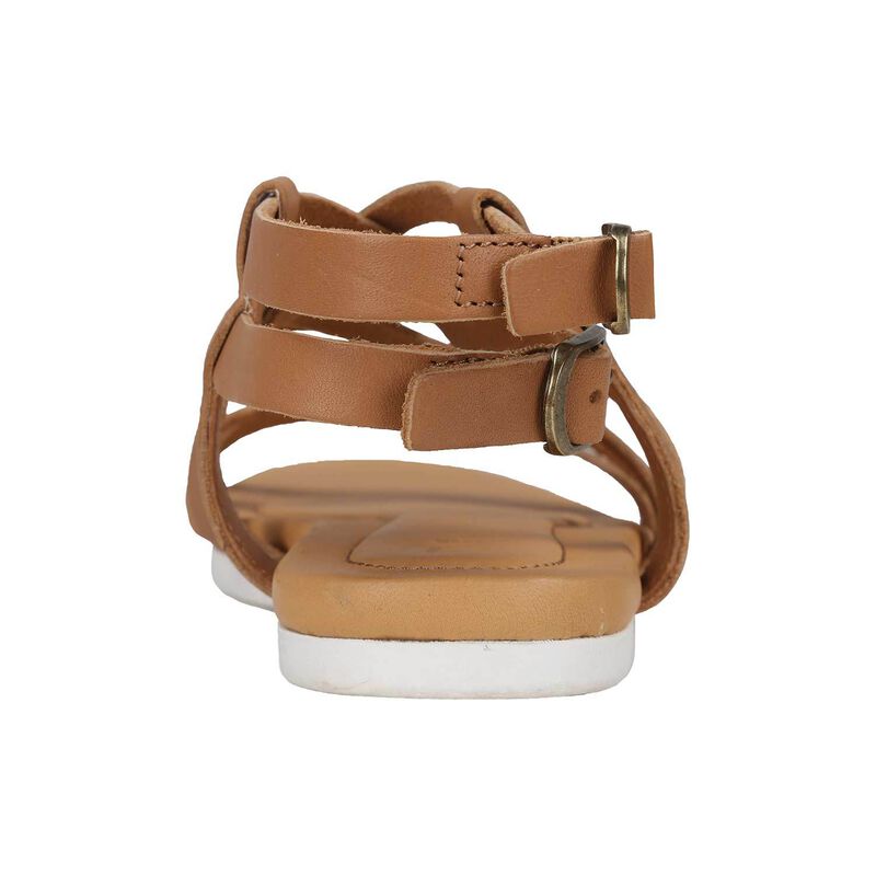 Women's Avalina Crossover Leather Sandals image number 4