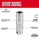3/8" Drive 5/8" Magnetic Spark Plug Socket image number 1
