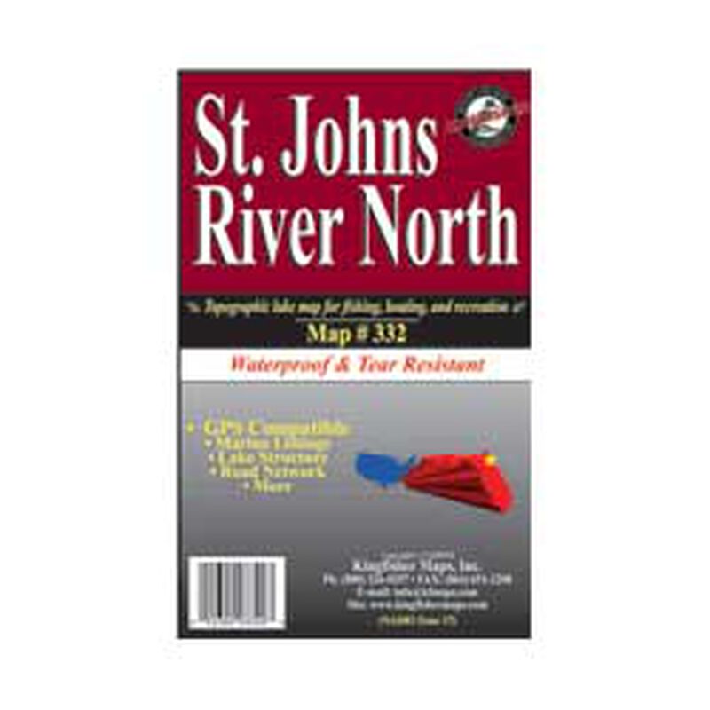 St. John's River North Waterproof Map image number 0
