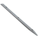 Stainless Steel Rub Rail End, 3/4" X 12", #8 Screws image number 0