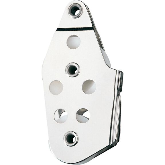 Series 29 Utility Fiddle Block with Rivet Eye and V-Jam Cleat image number 0