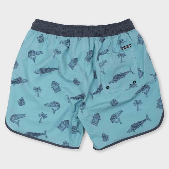 Men's Whiskey Wahoo Volley Shorts image number 1