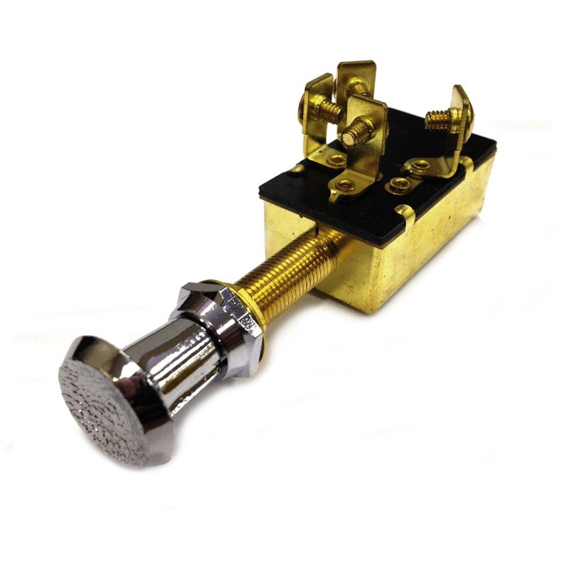 Sierra Push-Pull Switch, 15 Amps, Off-On(1)-On(2&3) SPDT | by West Marine