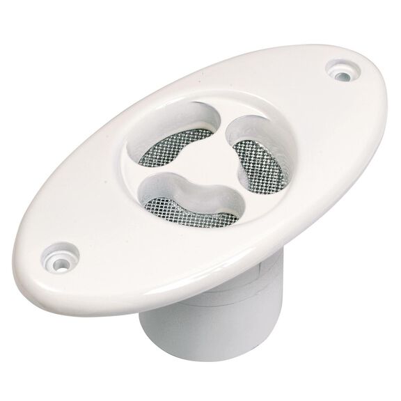 Dual-Tone Oval Horn, White image number 0
