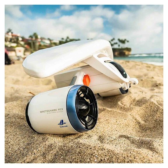 WhiteShark Mix Underwater Scooter, Arctic White image number 4