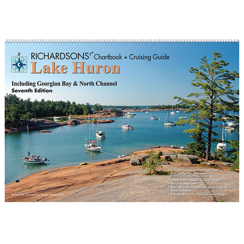 Lake Huron Chartbook & Cruising Guide, 7th Ed. image number 0