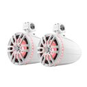 HYDRO 8" Marine Tower Speakers with Integrated RGB LED Lights, 375 Watts, White image number 3