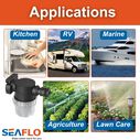 SEAFLO 35S01 Inline Water Pump Filter with 5/8 in. Quick Attach image number 3