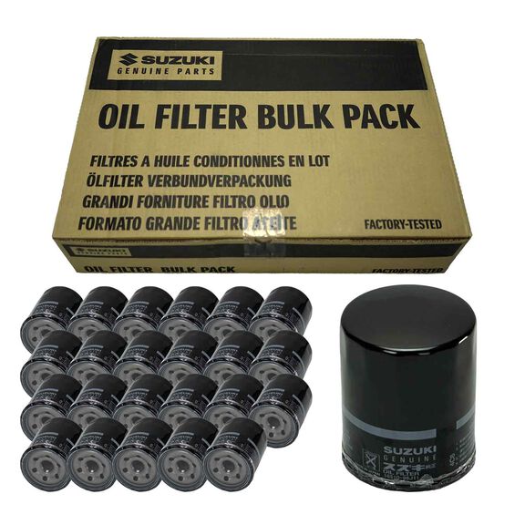 Suzuki 16510-96J11 Genuine Oil Filters, 24-Pack image number 0