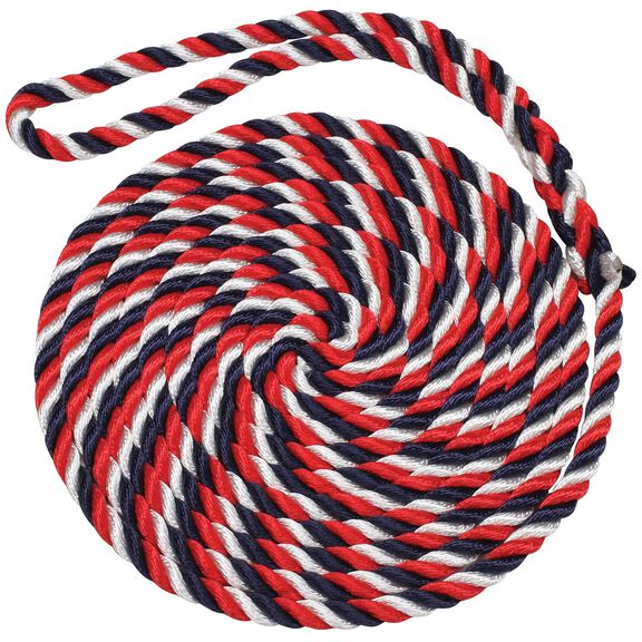 Patriotic Dock Line, 1/2" x 25' image number 0