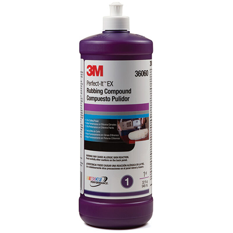 3M Rubbing Compound One Quart Bottle - Fiberglass Cleaners - Cleaners,  Soaps & Polishes - Paint & Maintenance