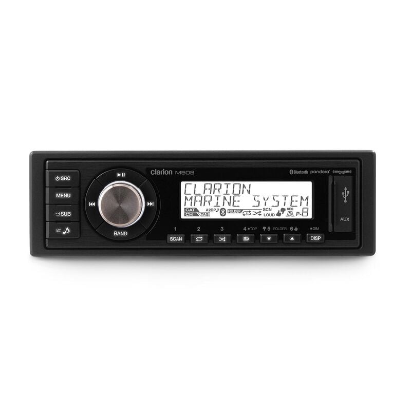 CLARION MARINE AUDIO M508 Marine Digital Media Receiver with Bluetooth West Marine